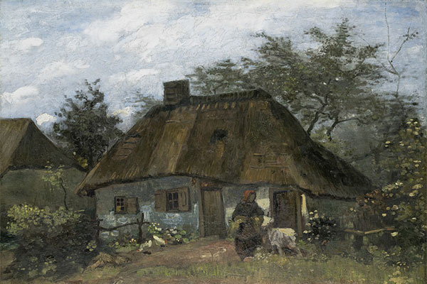 Farmhouse-in-Nuenen-(1885)