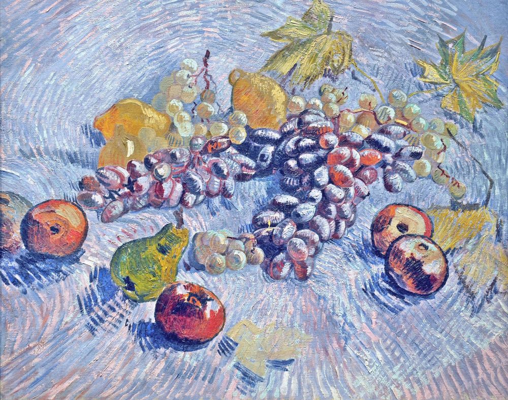 Grapes, Lemons, Pears and Apples, 1887