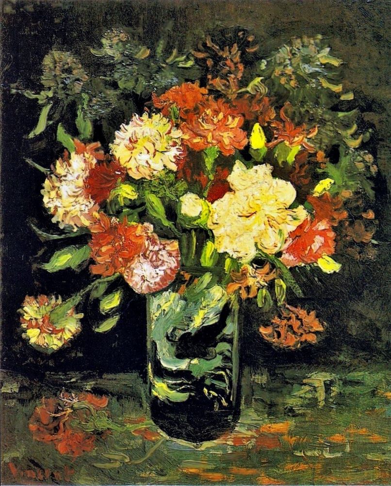 Vase with Carnations, 1887