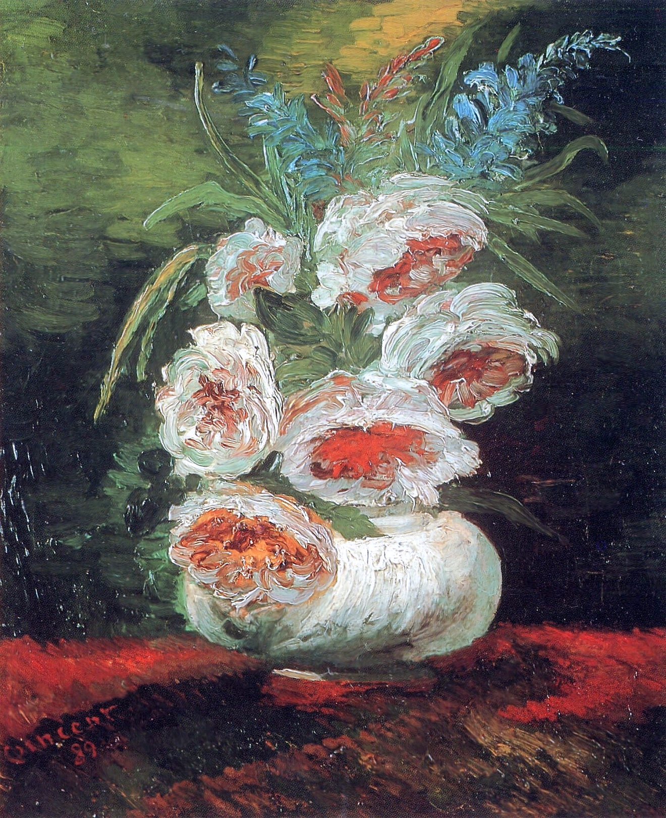 Vase with Peonies, 1886