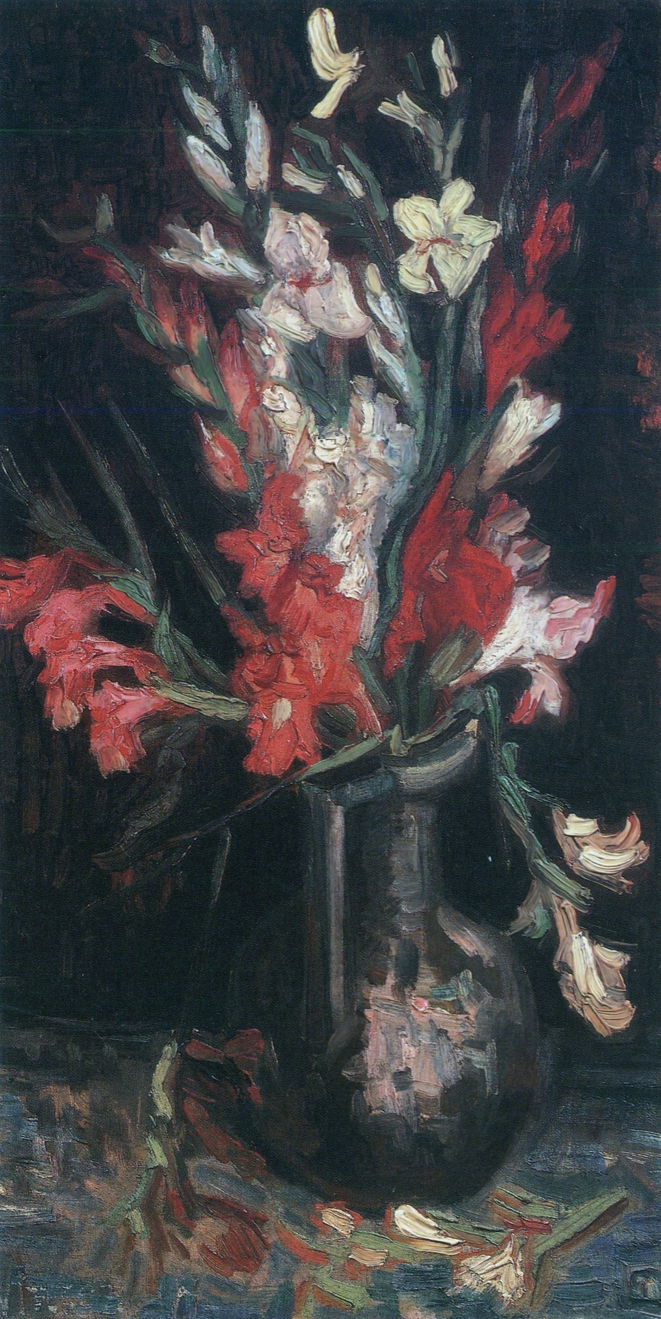 Vase with Red Gladioli, 1886