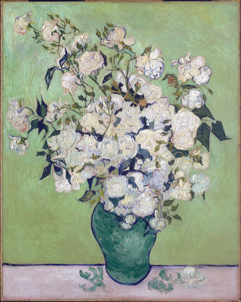 Vase with Roses