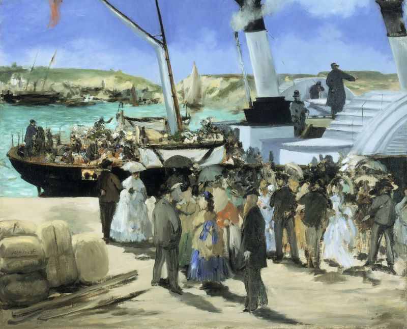 The ship from Folkestone to Boulogne