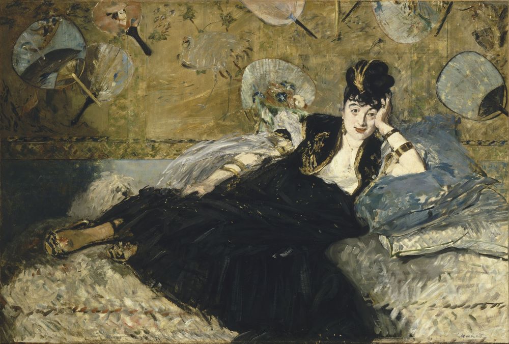 female fans portrait