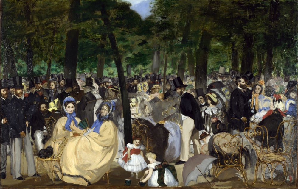 The concert in the Tuileries Garden
