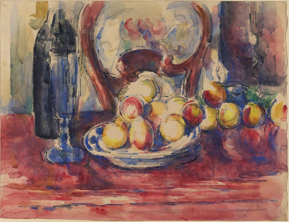  Apples, Bottle and Chairback