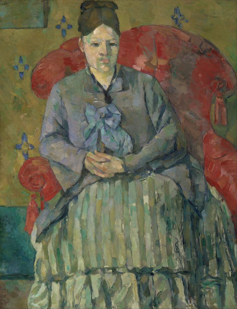 Portrait of Madame Cezanne in the Red Armchair
