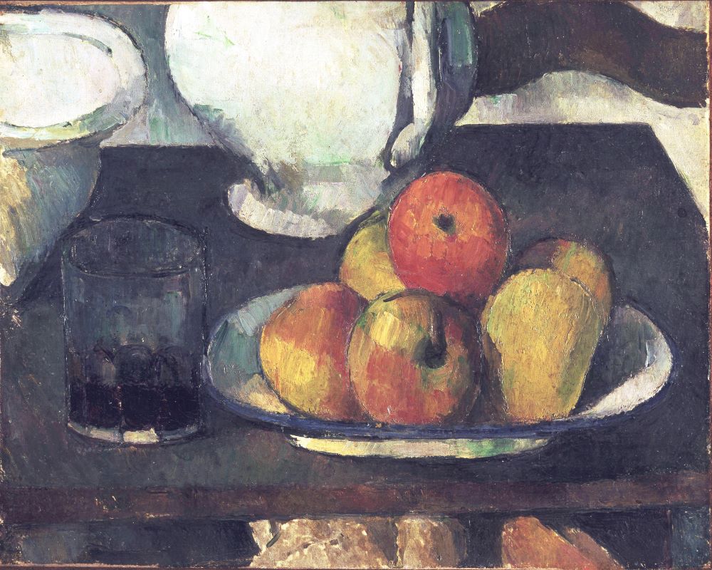 Still Life with Apples and a Glass of Wine, 1877-79