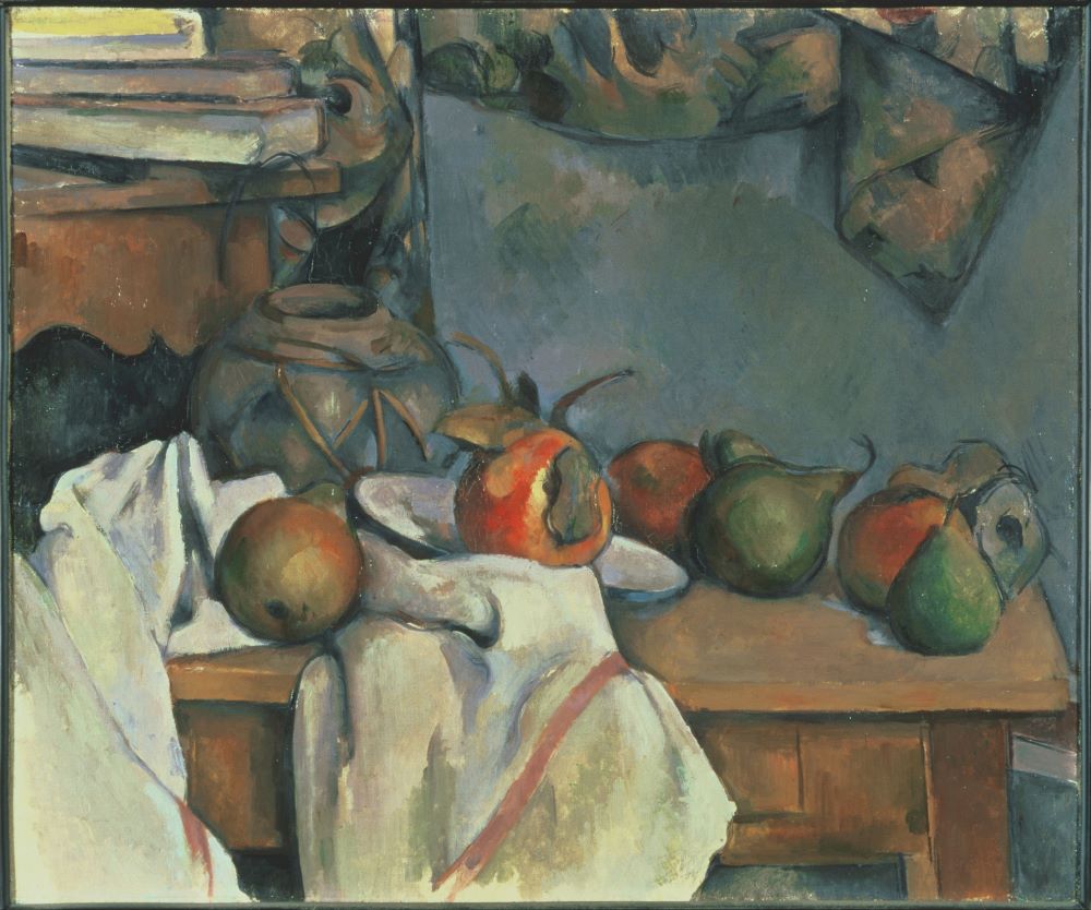 Still Life with Ginger Pot, Pomegranate and Pears, 1893