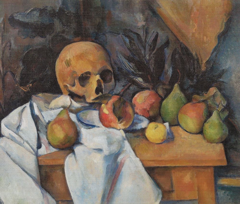 Still Life with Skull and Apples, 1898