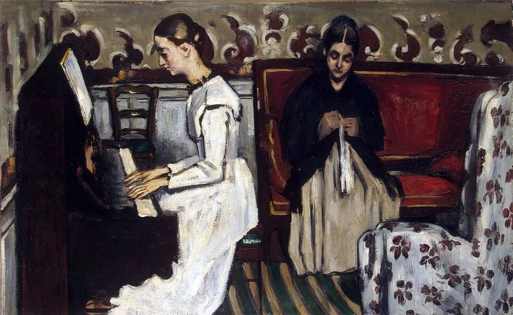 Young Girl at the Piano - Overture to Tannhauser, 1868