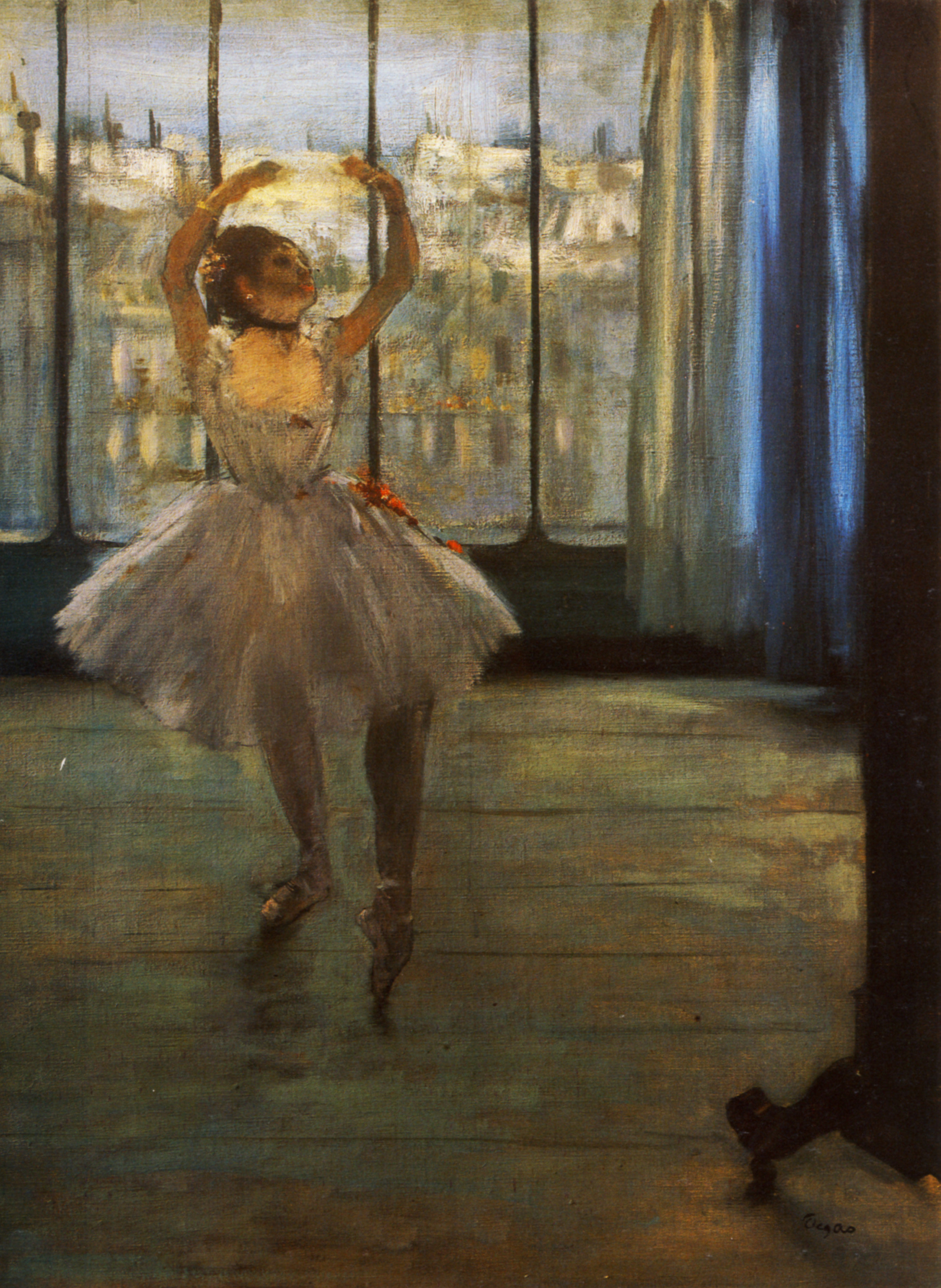 A female dancer 