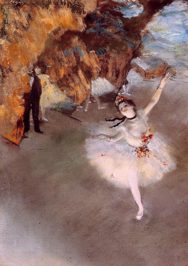 Dancer on the stage