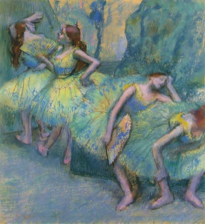 Ballet Dancers in the Wings 