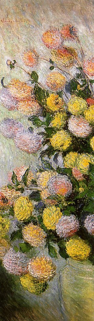 Vase of Dahlias,1883