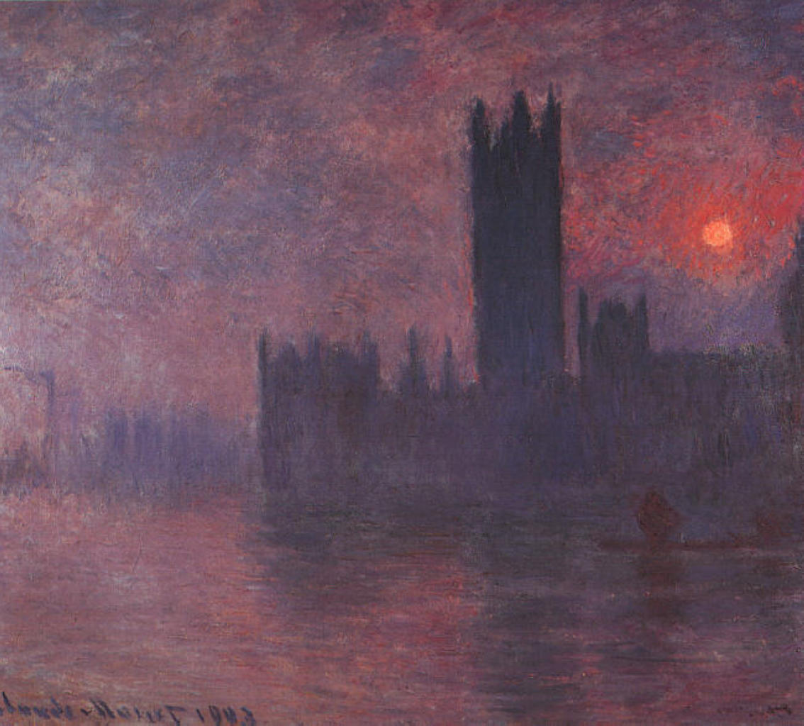 Houses of Parliament at Sunset, 1903 
