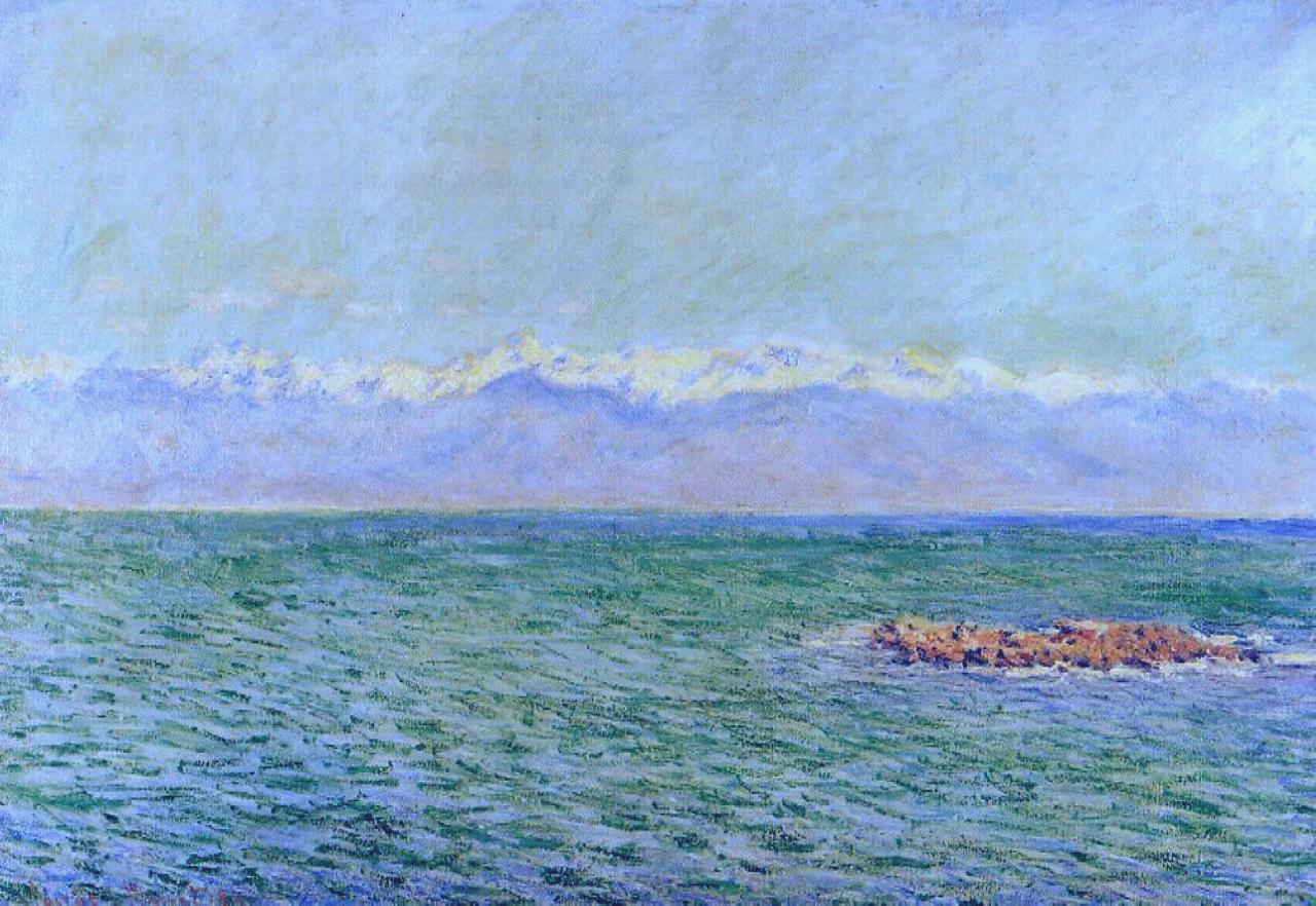 The Sea and the Alps, 1888 