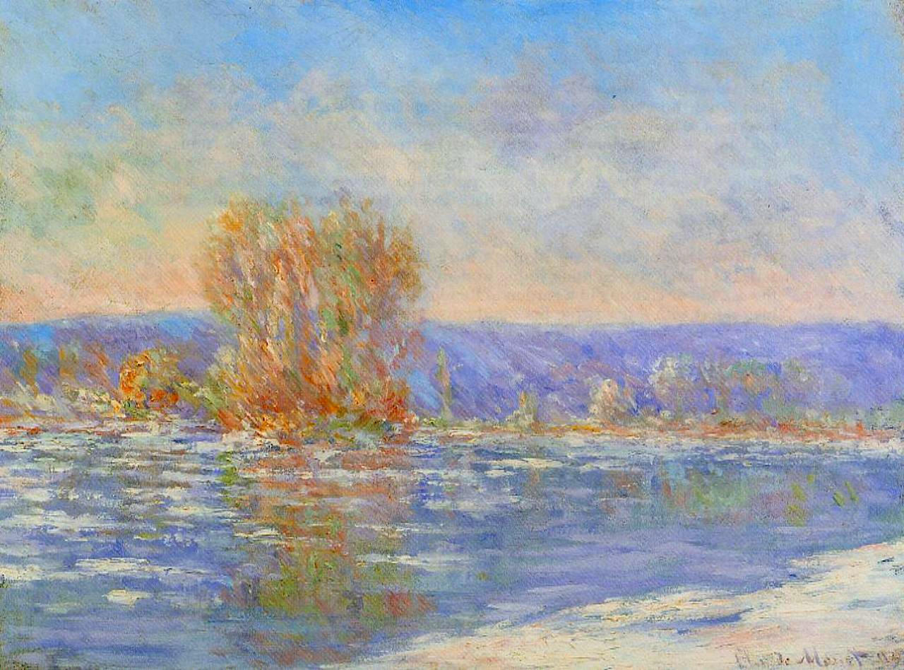 Floating Ice near Bennecourt, 1893