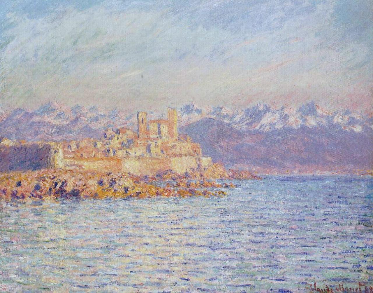 The Bay of Antibes, 1888