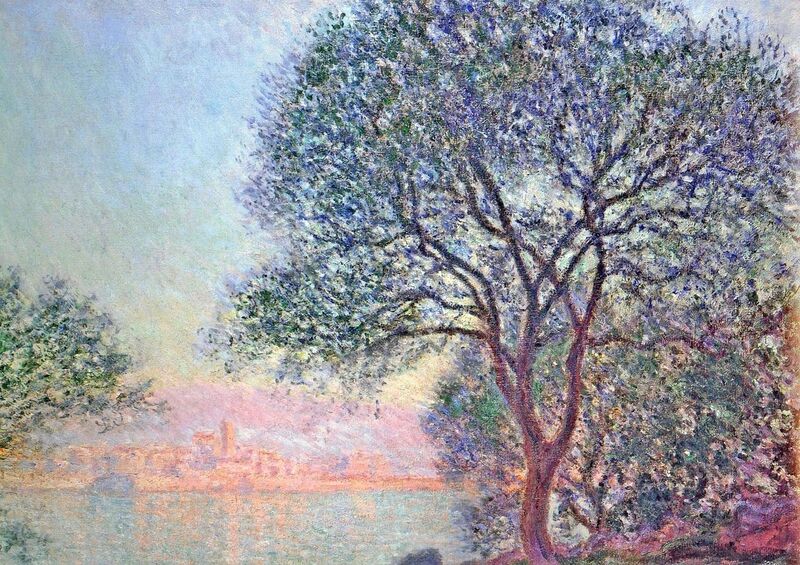 Antibes Seen from the Salis Gardens, Evening Effect, 1888 