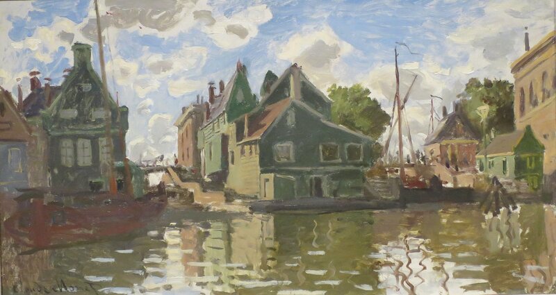 Canal at Zaandam, 1871 