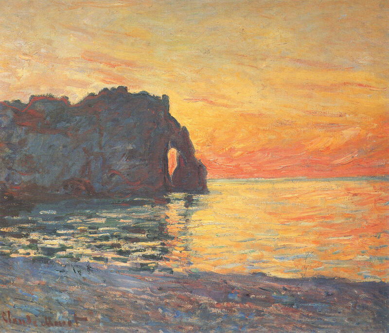 Cliff Sunset