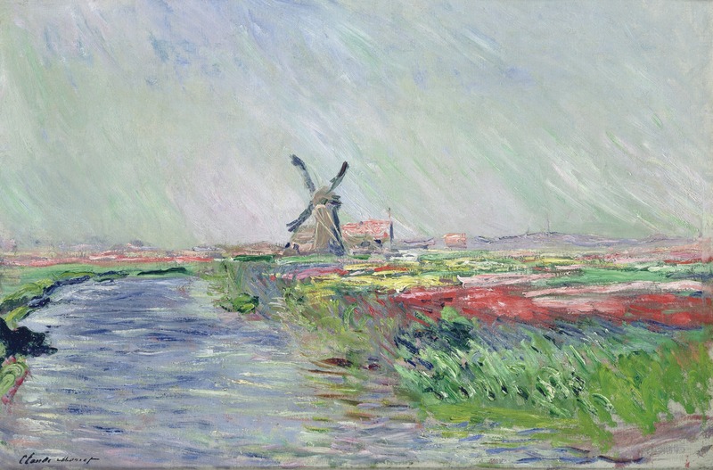 Field of Tulips in Holland, 1886 