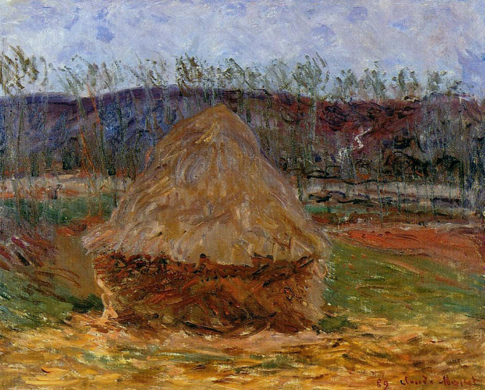 Grainstack at Giverny, 1889