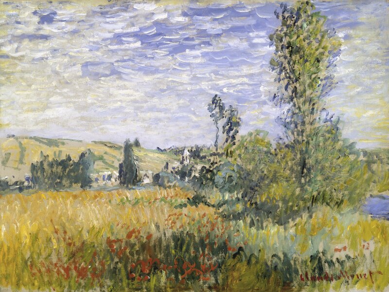 Landscape at Vetheuil, 1880 