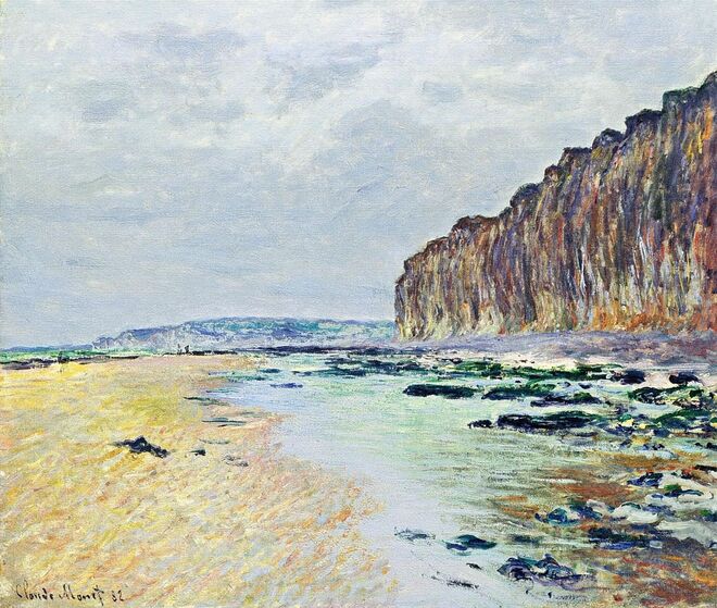 Low Tide at Varengeville, 1882 