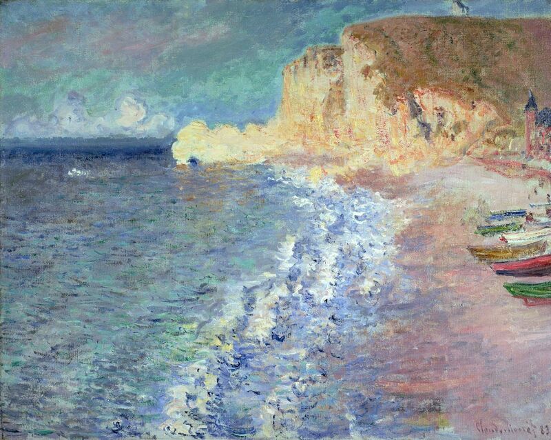 Morning at Etretat, 1883
