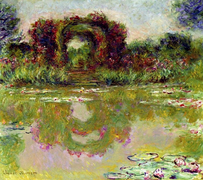 Rose Arches at Giverny, 1913 