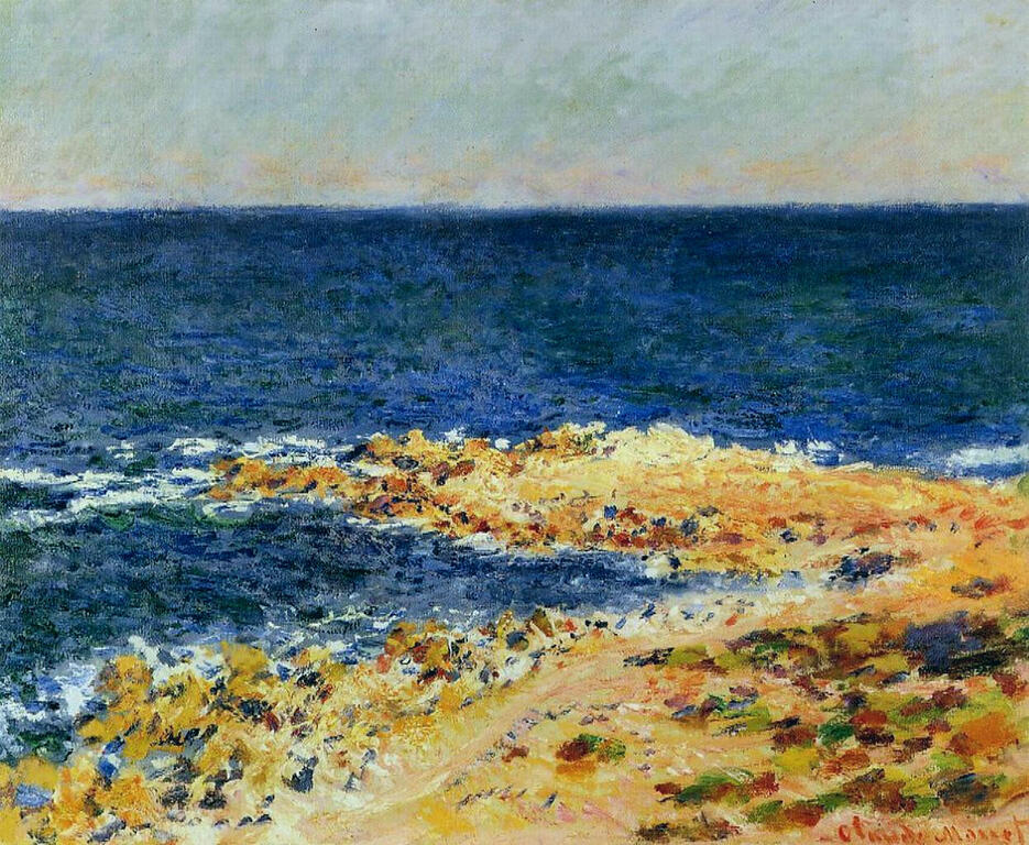 The 'Big Blue' at Antibes, 1888 