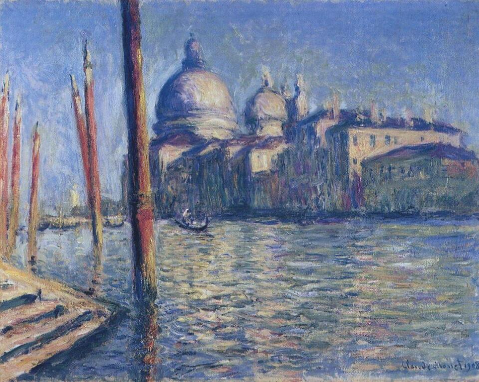 The Grand Canal and Santa Maria della Salute, 1908