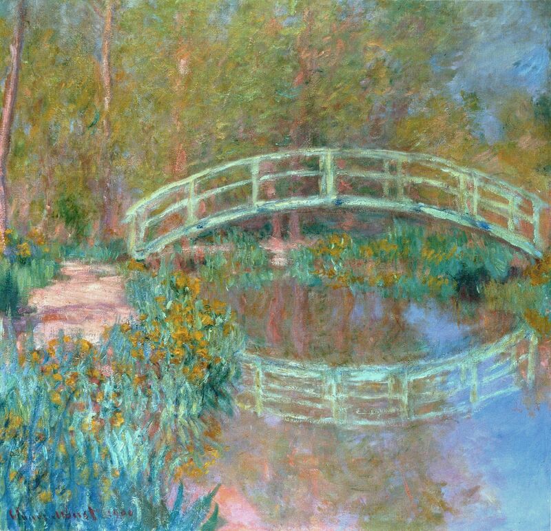The Japanese Bridge (The Bridge in Monet's Garden), 1900 