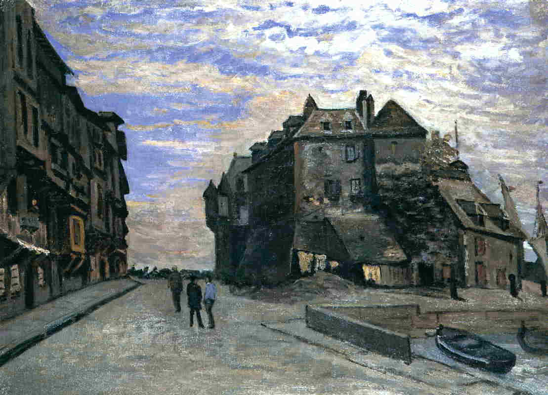 The Lieutenance at Honfleur, 1864 