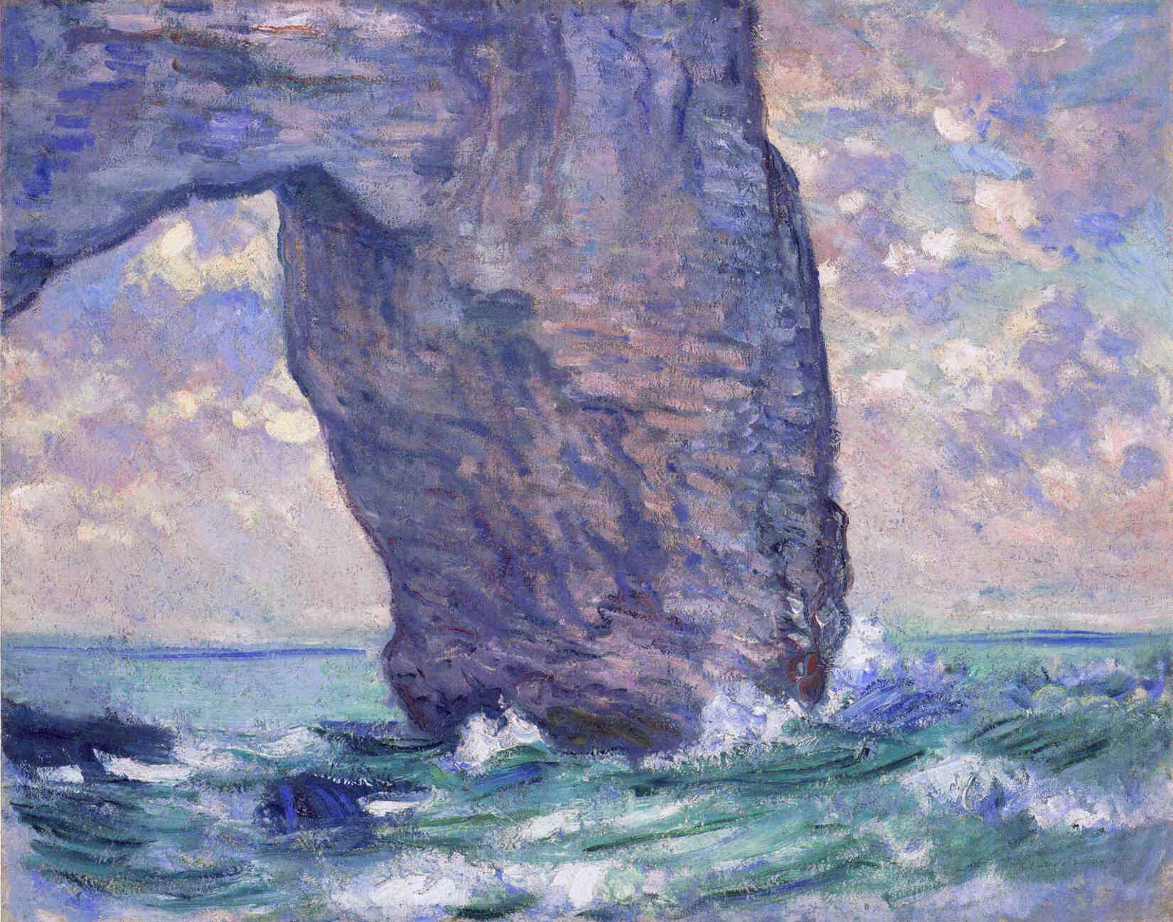 The Manneport, Seen from Below, 1883 
