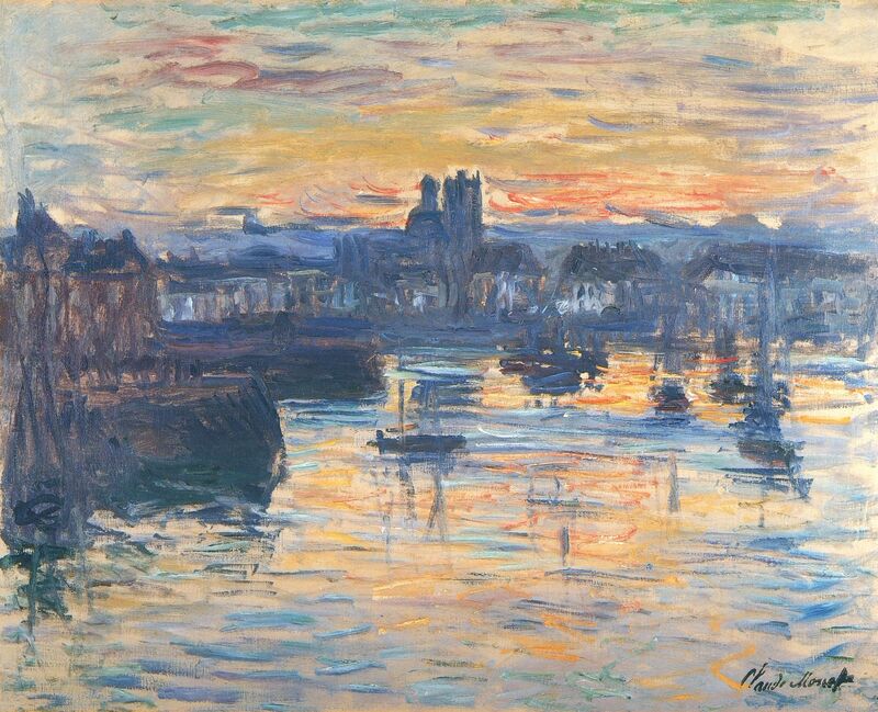 The Port of Dieppe, Evening, 1882 