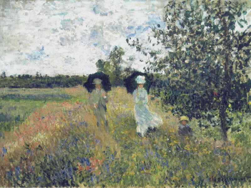 The Promenade near Argenteuil, 1875 