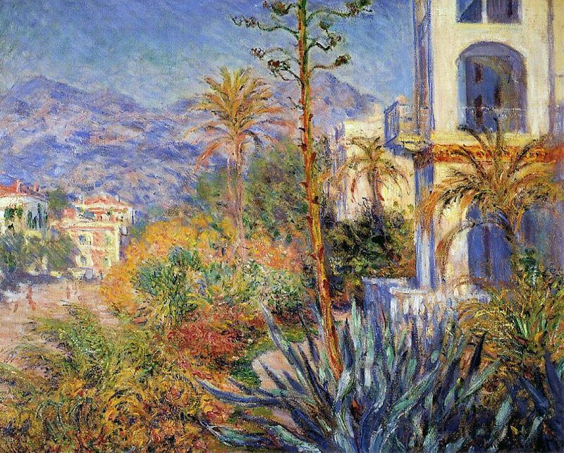 Villas at Bordighera , 1884 