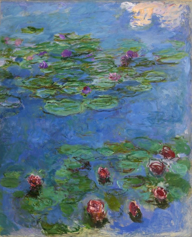 Water Lilies Red, 1914-19 