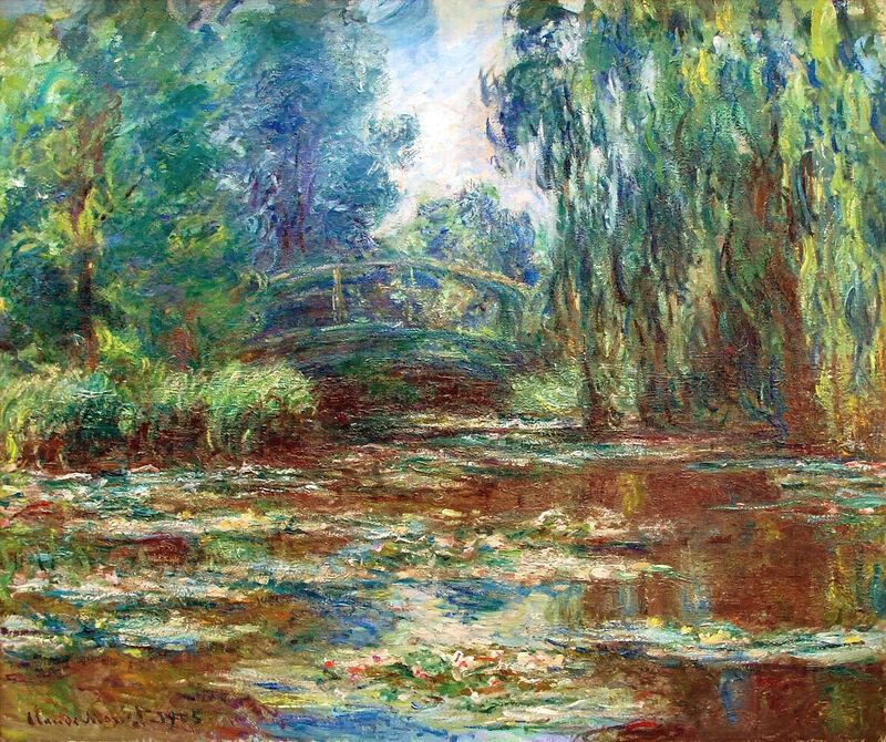 Water Lily Pond and Japanese Bridge, 1905 