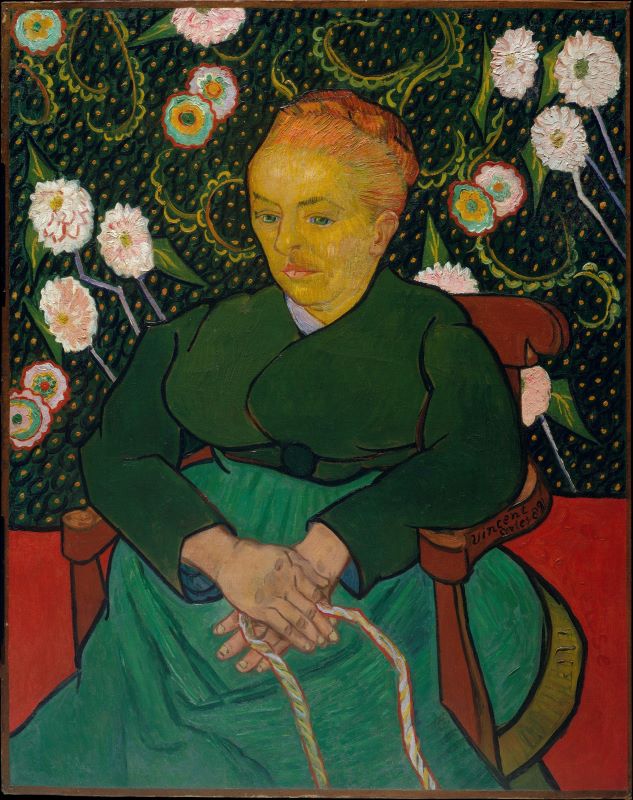 La Berceuse, Portrait of Madame Roulin, 1889