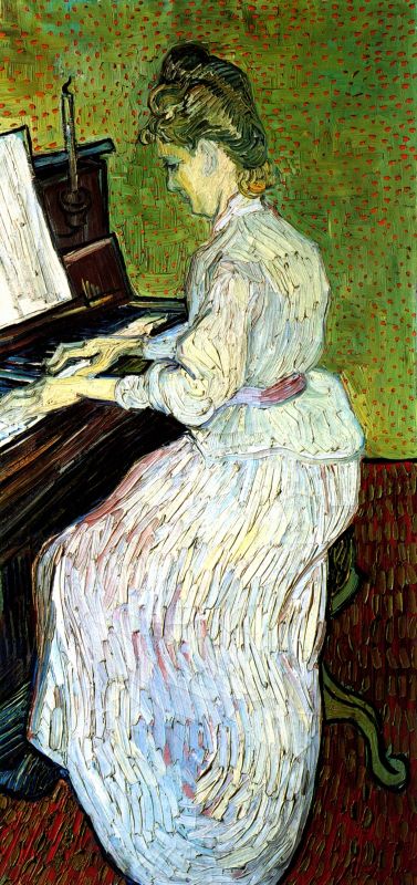 Marguerite Gachet at the Piano, 1890