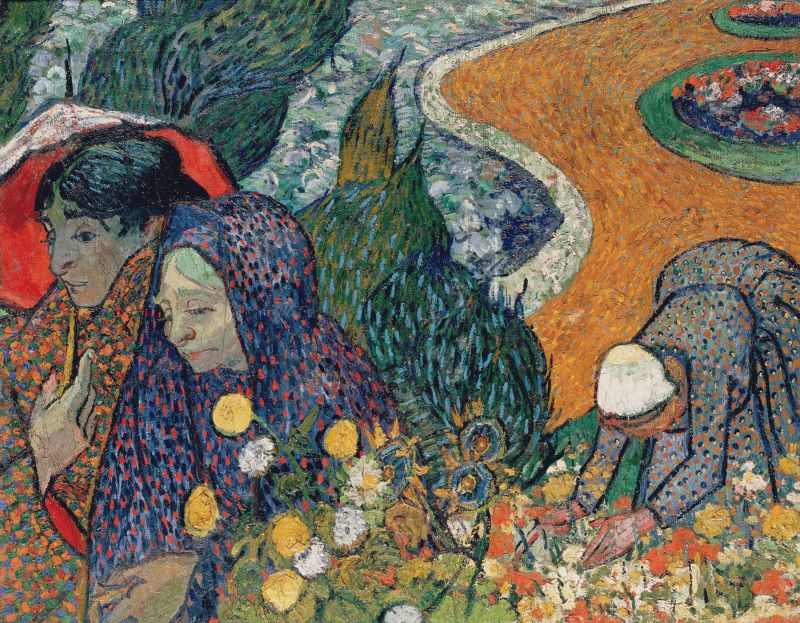 Memory of the Garden at Etten (Ladies of Arles), 1888