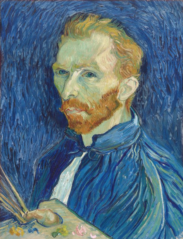Self Portrait with Pallette, 1889