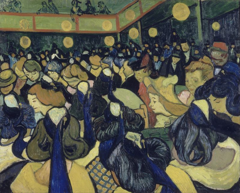 The Dance Hall in Arles, 1888