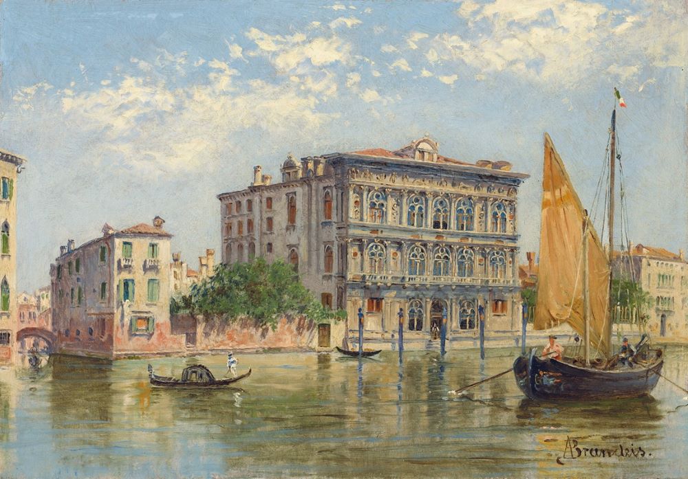 Ca’ Vendramin Calergi from the Grand Canal, Venice