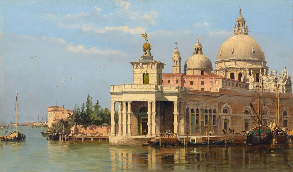 The Dogana with Santa Maria della Salute, Venice