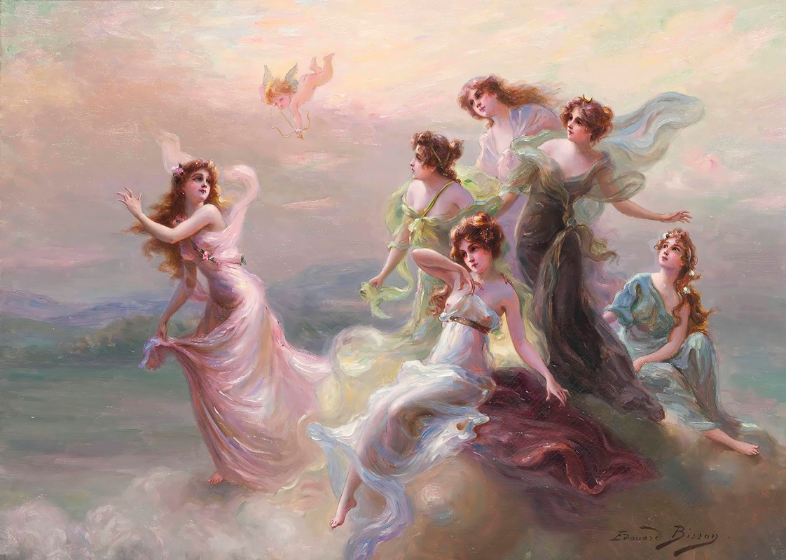 The Dance of the Nymphs and Cupid (ca 1900)